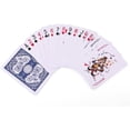 thumbnail image 2 of Naipes, índice estándar de tamaño de póquer, 12 barajas de cartas (6 azules y 6 rojas), para Blackjack, Euchre, Canasta, juego de cartas Pinochle, grado de casino Adepaton WMZL-296, 2 of 9
