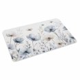 thumbnail image 2 of Blue Beige Spring Floral Door Mat&nbsp;Indoor Outdoor Entrance, Non Slip Rug for Kitchen Bathroom Entryway Rug, Summer Botanical Watercolor Washable Doormat Floor Mat for Office Home Decor 24x36 Inch, 2 of 8
