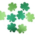 thumbnail image 3 of Felt Shamrocks Clovers Garlands Banners StPatricks Day Decorations Hangings Shamrocks Decor Garlands Banners Irish Day Party, 3 of 8
