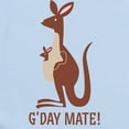 thumbnail image 2 of CafePress - G'day Mate Kangaroo Infant Bodysuit - Baby Light Bodysuit, Size Newborn - 24 Months, 2 of 4