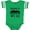 Football Green and White, variant on Inktastic Charlotte North Carolina Someone Loves Me Boys or Girls Baby Bodysuit