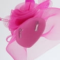 thumbnail image 3 of Clearance! Baberdicy Hats for Women Fascinators Womens Flower Hat for Tea Party Cocktail Ball Wedding Church Hot Pink, 3 of 5