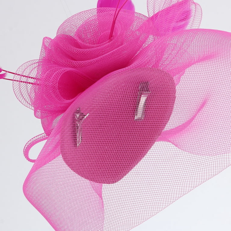 Fascinators for Women LSQii Flower Mesh Ribbons Bow Knot  display picture 2