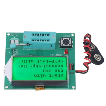 

Capacitor Frequency Meter Transistor Meter 9V For Signal