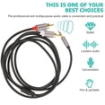 thumbnail image 4 of SHOWERORO Cable De Audio 3.5mm Con Función Divisor 1 A 2 Compatible Con Dispositivos Para Uso, 4 of 5
