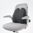 thumbnail image 1 of Almohada de soporte lumbar Transpirable Mejorar la Coxis Alivio del dolor Cojín de cintura multi suave Cojín trasero para coche Avión Hogar Baoblaze Cojín trasero, 1 of 7