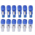 thumbnail image 1 of 12 Piezas NAC3FCA NAC3FCB Conector Powercon Conector Powercon Macho de 3 Pines Conector de Clavija de Alimentación de CA 20A 250V, 1 of 6