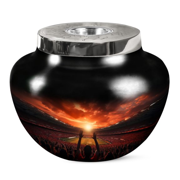 KARYLIZ Sunset Burial Urns - Adult Urns For Human Ashes - Unique Urn For Human Ashes (Size - 10 INCH)