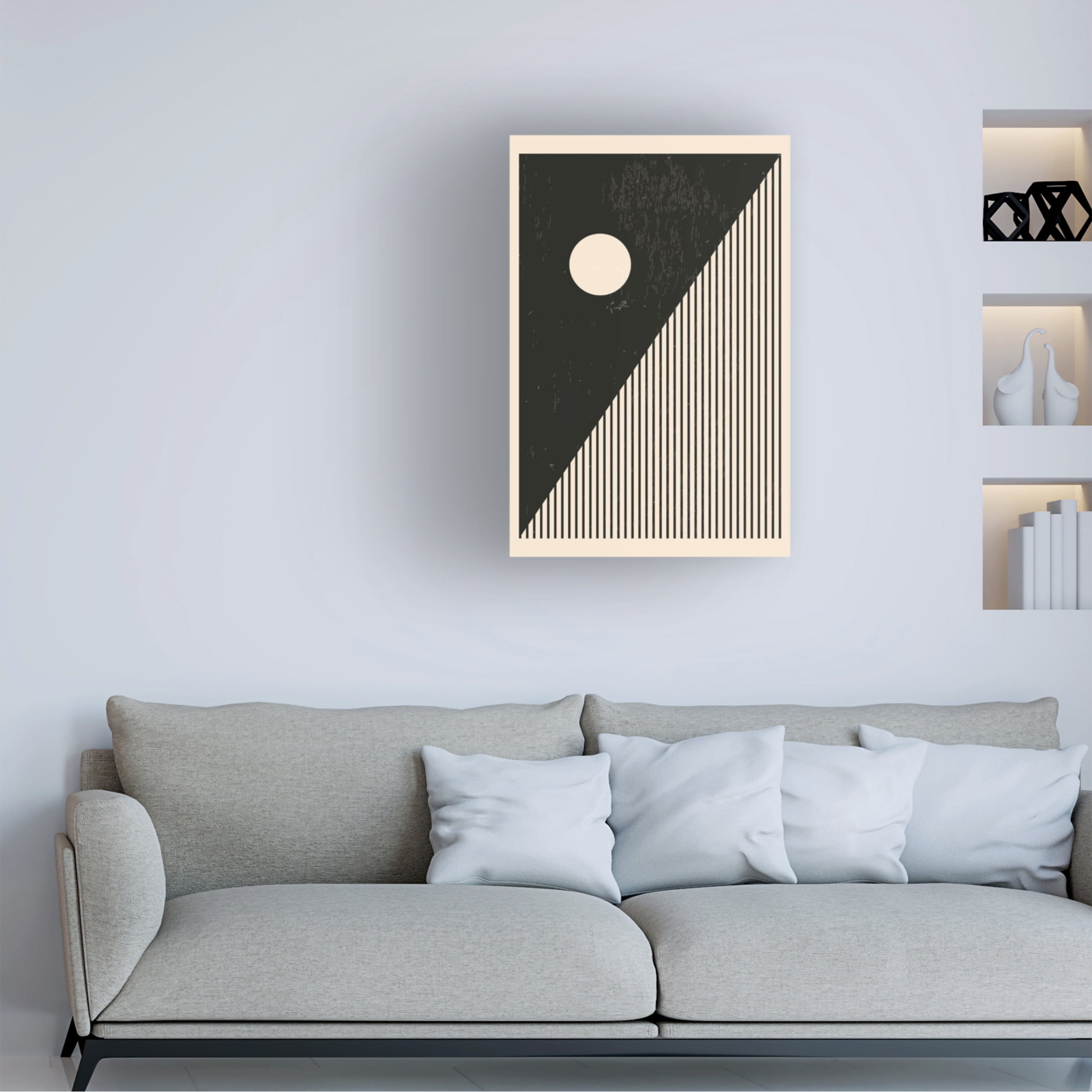 Trademark Fine Art jay stanley Minimal Abstract Series 10 Canvas Wall Art