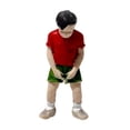 thumbnail image 3 of Miniature Model Train Architectural Figurine Fairy Garden Model Scenery Diorama Figures Resin for Diorama Scene, 3 of 7