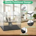 thumbnail image 5 of Uxcell Clear Acrylic Display Case, 12 x 10 x 10 Inch Assemble Acrylic Display Box Dustproof for Action Figures/Model/Collectibles/Doll, 5 of 6