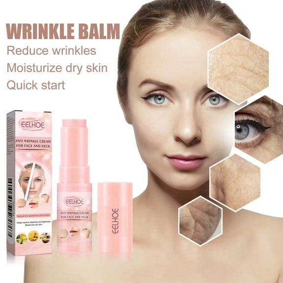 Hydrating Facial Treatment Stick Plumping Firming Balm Reduces Fine Lines On-The-Go