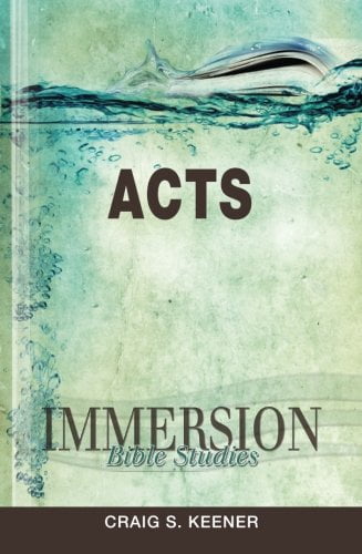 Immersion Bible Studies: Acts, (Paperback)