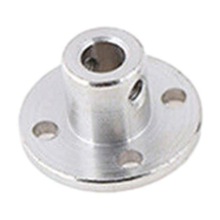 Flange Coupler 12mm Flange Coupling Connector Aluminum Guide Shaft Support Coupler Shaft Axis Fittings For Diy Model Motors 6mm Hexagonal Shaft