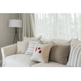 thumbnail image 2 of 18" x 18" Simply Daisy Light Bright Polyester Accent Pillow, Red (1 Count), 2 of 4