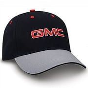 GMC Black and Gray Sandwich Brim Baseball Cap