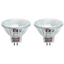 (2)-Pack Clear MR11 12V 5W Fiber Optic Christmas Light Bulb 12-Volt 5-Watt