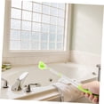 thumbnail image 5 of 3 juegos de cepillo para limpiar el baño, suministro de baño, fregador de azulejos, cepillo con mango largo hasta el suelo, cepillo de limpieza de azulejos, esponja, 5 of 5