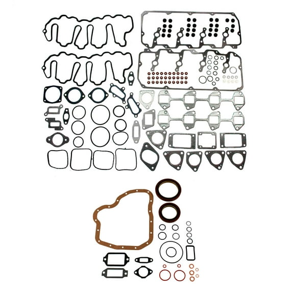 DNJ FGK3221 Full Gasket Set Fits Cars & Trucks 2004-2007 Chevrolet GMC Silverado 2500 HD Sierra 3500 6.6L V8 OHV 403cu DIESEL Turbocharged