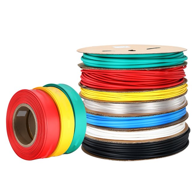 5m 2:1Waterproof Insulation Sleeve for Wire Protection, No Glue Inside
