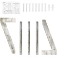 thumbnail image 4 of Serviette de Bain Décorative Autoportante en Bois, Échelle de Rangement pour Bar, 4 of 7