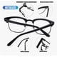 thumbnail image 4 of Lentes Fotocromáticos Cuadrados Anti Luz Azul Armazón Sin Graduación Modelo Negro, 4 of 4
