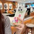thumbnail image 6 of Phone Case Cartoon Flowers Design All-inclusive Film Phone Case Full Camera Protect Case Cover for iPhone 12, 6 of 6