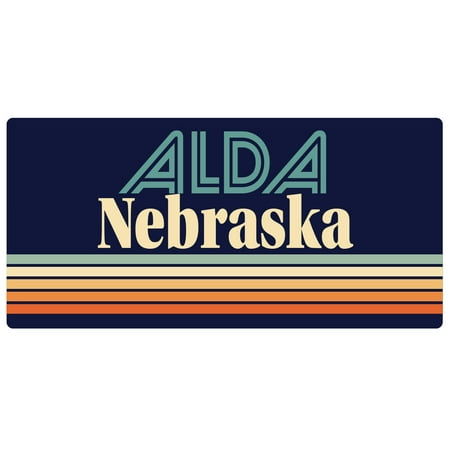 

Alda Nebraska 5 x 2.5-Inch Fridge Magnet Retro Design
