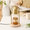 thumbnail image 4 of jifeng Waxing Burner Lantern with Two Bulbs Candle Heater Table Candle Warmer Lamp, 4 of 9