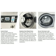 Washing Drying Machine Coin-Operated Double-Layer Commercial 220V 1PH
