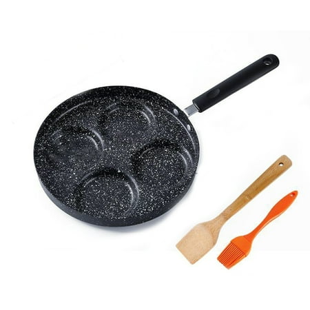 

Cute Pancakes Pan with 4/7 Holes Wrought Iron Frying Non-stick Pan Kitchen Supplies A