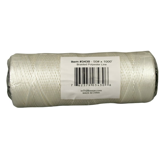 In the Breeze 3430 — Bulk Braided Kite Line, 50 lb x 1000' — Kite Accessory