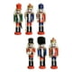 thumbnail image 2 of 6 marionetas de cascanueces de madera, cascanueces coleccionables festivos, colgador de de Navidad, figuras de cascanueces de 13 cm, para regalo Sunnimix juguetes de cascanueces, 2 of 8