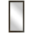 thumbnail image 2 of Rayne Mirrors Ozark Hardwood Tall Wall Mirror 68"x33" Leaning Floor Mirror Red Oak Ebony, 2 of 4