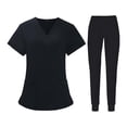 thumbnail image 3 of Conjunto De Bata Médica Para Hombre Y Mujer, Top Y Pantalones Con Cuello En V, Uniformes De Trabajo De Enfermera, Ropa De Trabajo, 3 of 8