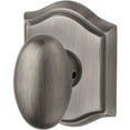 thumbnail image 1 of Baldwin  FD.ELL.TAR  Dummy Set  Ellipse  Knobset  ;Matte Antique Nickel, 1 of 1