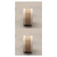 thumbnail image 3 of Injueey Rollo de cinta artesanal de arpillera natural hermosa de 2M con manualidades de boda de encaje blanco 11 tipos No.07 2piezas, 3 of 5