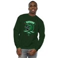 thumbnail image 2 of Harry Potter Mens Slytherin Toon Crest Sweatshirt, 2 of 3