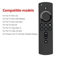thumbnail image 1 of Control remoto de TV IR con voz compatible con Bluetooth para Amazon Fire TV Stick 4K, 1 of 7