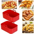 thumbnail image 4 of Pot en Silicone pour Friteuse à Air Chaud Compatible DZ201 8QT Doublure Réutilisable Accessoires, 4 of 6