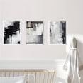 thumbnail image 3 of 3pcs Unframed Beige Grey Black Abstract Posters and Prints Neutral Canvas Painting Modern Minimalist Wall Art Picture for Living Room Bedroom Dormitory Office Cafe Bar Hotel Home Decor No Frame, 3 of 4