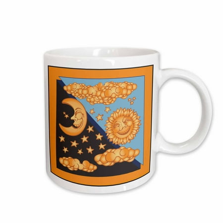

3dRose Sun and Moon Ceramic Mug 15-ounce