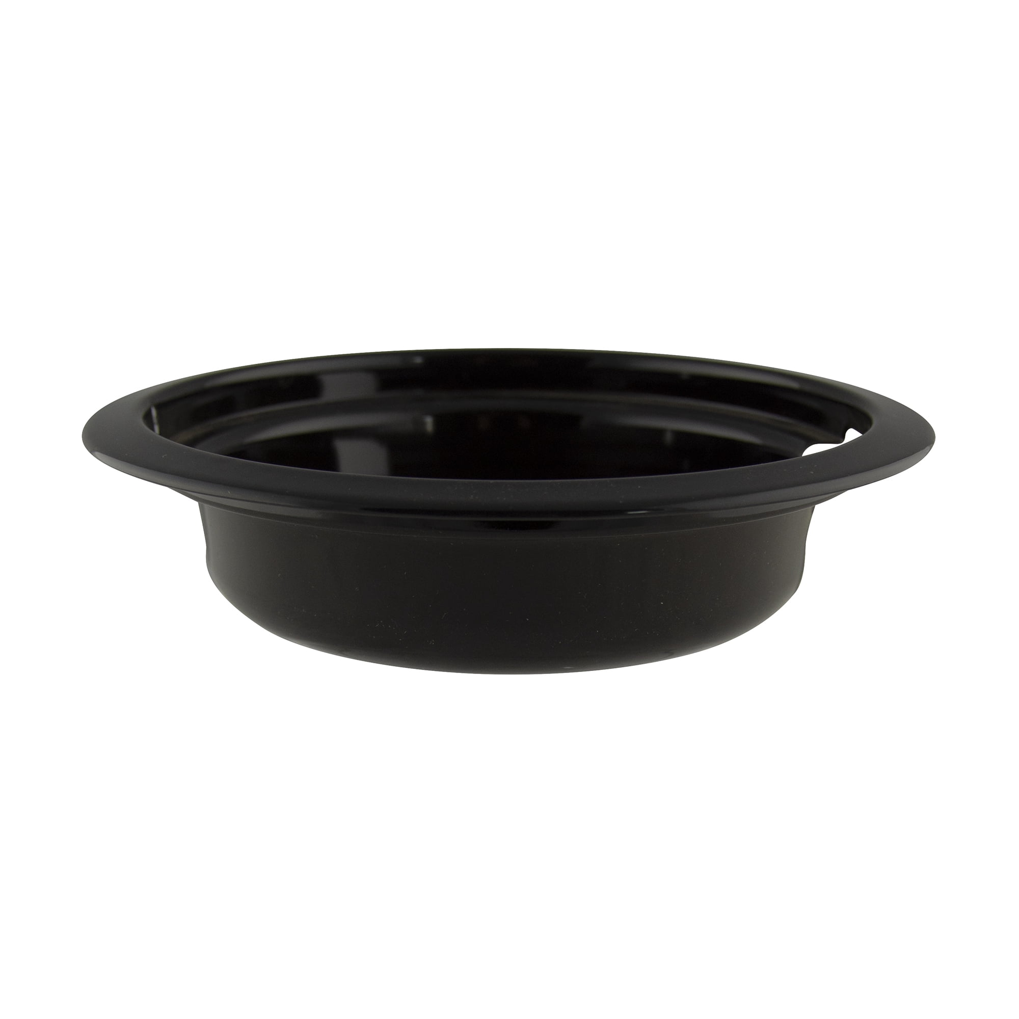 Range Kleen P109104XH Heavy Duty Style F Black Porcelain Drip Bowls, 2 Large and 2 Small