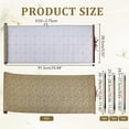 thumbnail image 2 of 1 Set 4pcs No Ink Chinese Calligraphy Practice Set Reusable Water Writing Cloth Scrolls Chinese Traditional Calligraphy Writing Brushes Pens for Beginners Professional Practice 35.9x15.5inch, 2 of 6