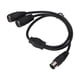 thumbnail image 4 of Cable DIN Macho De 5 Pines A 2 DIN Hembra De 5 Pines, Plug And Play Cable Divisor DIN De 5 Pines Resistente A Los Arañazos De 1,6 Pies Núcleo De Cobre Puro Suave De Alta, 4 of 7