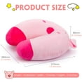 thumbnail image 2 of Travel Pillow for Kids Toddlers - Soft Neck Head Chin Support Pillow,Cute Animal,Comfortable in Any Sitting Position for Airplane,Car,Train,Children Gift, 2 of 8