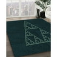 thumbnail image 2 of Ahgly Company Indoor Rectangle Patterned Night Black Area Rugs, 4' x 6', 2 of 6