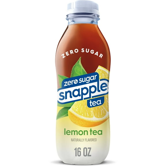 Snapple Zero Sugar Lemon Tea Drink, 16 fl oz, Bottle