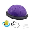 thumbnail image 5 of Balance Ball Exercise Half Ball Fitness Trainer Anti Slip PVC Material for Home Gym Pilates Full Body Workout, 5 of 9