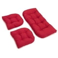 thumbnail image 3 of Blazing Needles U-Shaped Twill Tufted Settee Cushion Set (Set of 3), 3 of 3